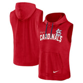 St. Louis Cardinals Nike Athletic Sleeveless Hooded T-Shirt - Red T-shirts