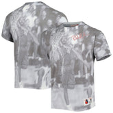 Rasheed Wallace Detroit Pistons Above The Rim T-Shirt Heather Gray