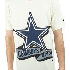 Dallas Cowboys New Era Chrome T-Shirt Cream