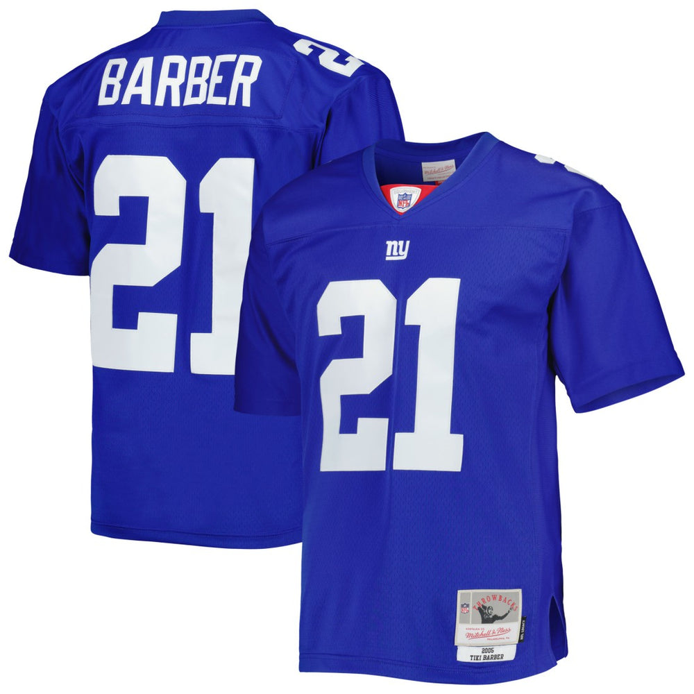 NFL Tiki Barber New York Giants Legacy Replica Jersey - Royal online