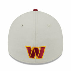 Washington Commanders New Era 2023 NFL Draft 39THIRTY Flex Hat Stone/Burgundy