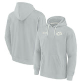 Los Angeles Rams Unisex Elements Super Soft Fleece Pullover Hoodie Gray