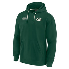 Green Bay Packers Unisex Elements Super Soft Fleece Pullover Hoodie Green
