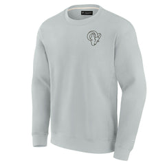 Los Angeles Rams Unisex Elements Super Soft Pullover Sweatshirt Gray
