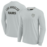 Los Angeles Rams Unisex Elements Super Soft Long Sleeve T-Shirt Gray