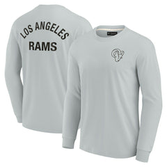 Los Angeles Rams Unisex Elements Super Soft Long Sleeve T-Shirt Gray