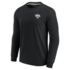 Jacksonville Jaguars Unisex Elements Super Soft Long Sleeve T-Shirt Black