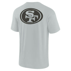 San Francisco 49ers Unisex Elements Super Soft Short Sleeve T-Shirt Gray