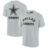 Dallas Cowboys Unisex Elements Super Soft Short Sleeve T-Shirt Gray