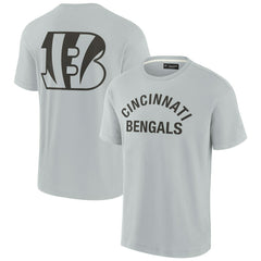 Cincinnati Bengals Unisex Elements Super Soft Short Sleeve T-Shirt Gray