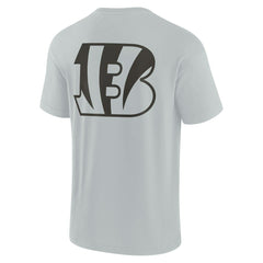 Cincinnati Bengals Unisex Elements Super Soft Short Sleeve T-Shirt Gray