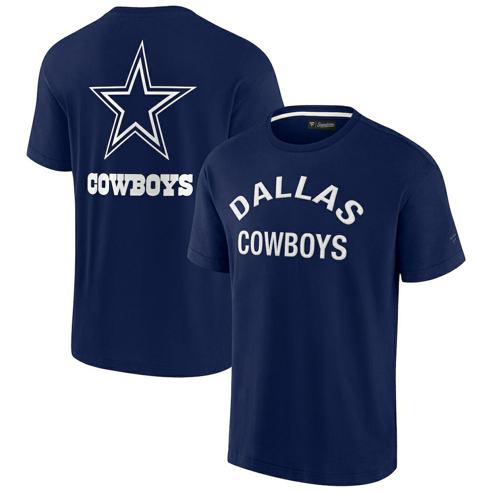 Dallas Cowboys Unisex Elements Super Soft Short Sleeve T-Shirt Navy