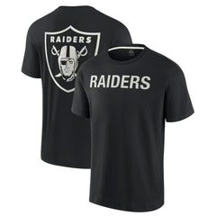 Las Vegas Raiders Unisex Elements Super Soft Short Sleeve T-Shirt Black