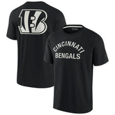 Cincinnati Bengals Unisex Elements Super Soft Short Sleeve T-Shirt Black