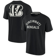 Cincinnati Bengals Unisex Elements Super Soft Short Sleeve T-Shirt Black