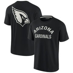 Arizona Cardinals Unisex Elements Super Soft Short Sleeve T-Shirt Black