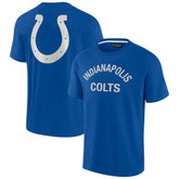 Indianapolis Colts Unisex Elements Super Soft Short Sleeve T-Shirt Royal