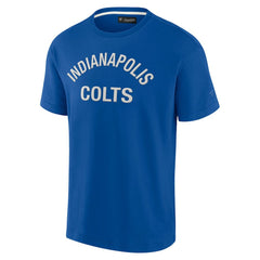 Indianapolis Colts Unisex Elements Super Soft Short Sleeve T-Shirt Royal