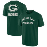 Green Bay Packers Unisex Elements Super Soft Short Sleeve T-Shirt Green