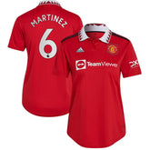 Lisandro Martínez Manchester United Women's 2022/23 Home Replica Player Jersey Red sale