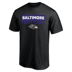 Baltimore Ravens Gain Ground T-Shirt Black