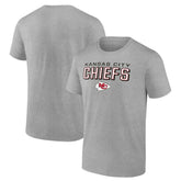 Kansas City Chiefs Swagger T-Shirt Heather Gray