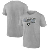Las Vegas Raiders Swagger T-Shirt Heather Gray