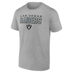 Las Vegas Raiders Swagger T-Shirt Heather Gray
