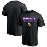 Minnesota Vikings Gain Ground T-Shirt Black