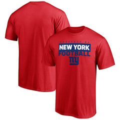New York Giants Gain Ground T-Shirt Red