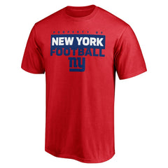 New York Giants Gain Ground T-Shirt Red