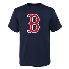 Boston Red Sox Youth Logo Primary Team T-Shirt - Navy T-shirts