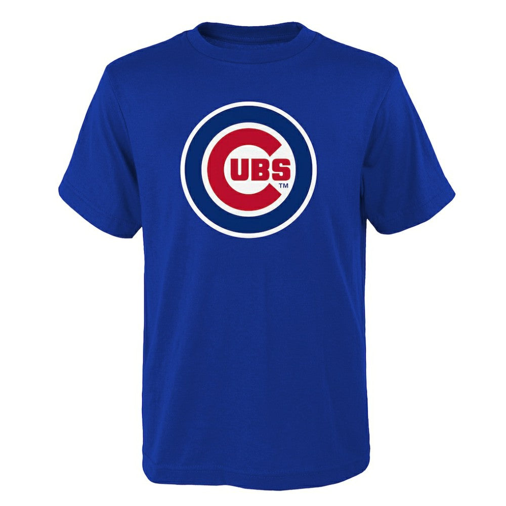 Chicago Cubs Youth Logo Primary Team T-Shirt - Royal T-shirts