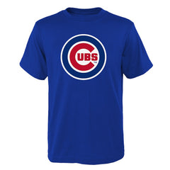 Chicago Cubs Youth Logo Primary Team T-Shirt - Royal T-shirts