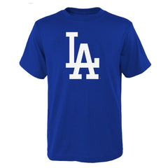 Los Angeles Dodgers Youth Logo Primary Team T-Shirt - Royal T-shirts