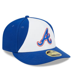 Atlanta Braves New Era 2023 City Connect Low Profile 59FIFTY Fitted Hat - White/Royal Hats