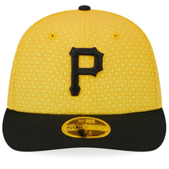 Pittsburgh Pirates New Era 2023 City Connect Low Profile 59FIFTY Fitted Hat - Gold/Black Hats