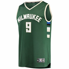 Bobby Portis Milwaukee Bucks Fast Break Replica Jersey Icon Edition Green