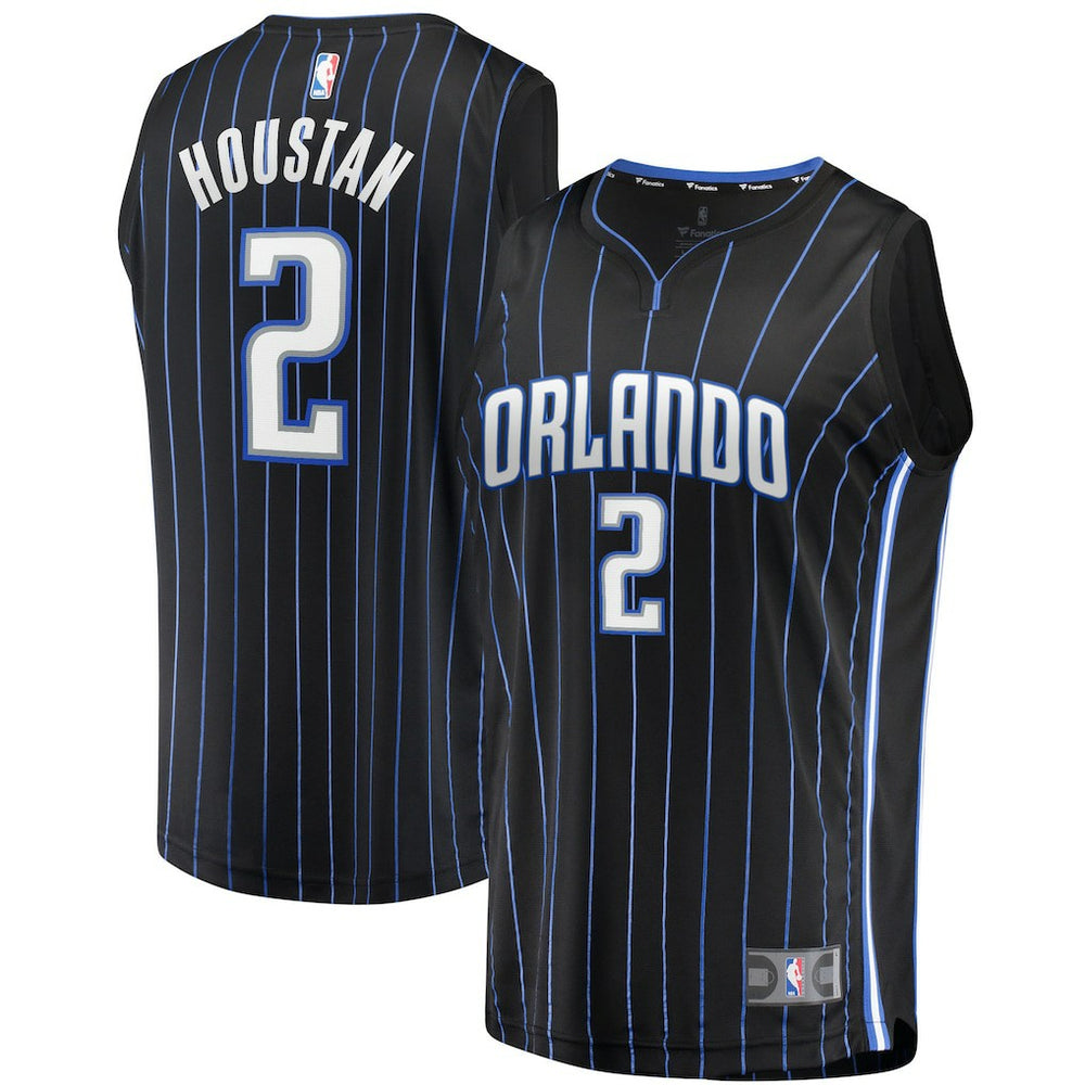 NBA Caleb Houstan Orlando Magic Fast Break Replica Jersey - Icon Edition - Black