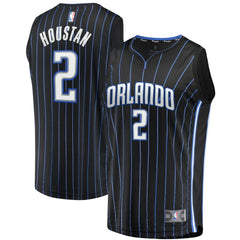 NBA Caleb Houstan Orlando Magic Fast Break Replica Jersey - Icon Edition - Black