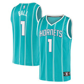 NBA LaMelo Ball Charlotte Hornets Fast Break Replica Jersey - Icon Edition - Teal