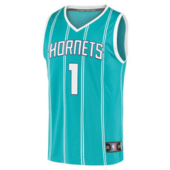 NBA LaMelo Ball Charlotte Hornets Fast Break Replica Jersey - Icon Edition - Teal