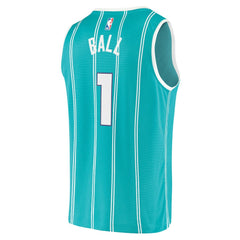 NBA LaMelo Ball Charlotte Hornets Fast Break Replica Jersey - Icon Edition - Teal