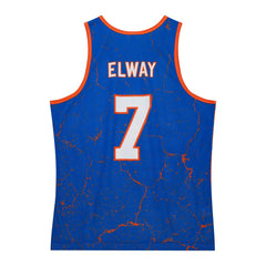 John Elway Denver Broncos 1994 Player Burst Tank Top Royal