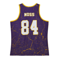 Randy Moss Minnesota Vikings 1998 Player Burst Tank Top Purple
