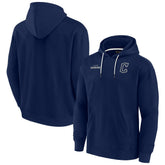 Cleveland Guardians Fanatics Unisex Elements Super Soft Fleece Pullover Hoodie - Navy Hoodies