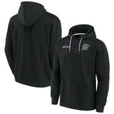 Miami Marlins Fanatics Unisex Elements Super Soft Fleece Pullover Hoodie - Black Hoodies