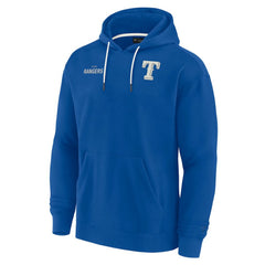 Texas Rangers Fanatics Unisex Elements Super Soft Fleece Pullover Hoodie - Royal Hoodies
