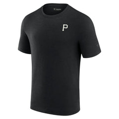 Pittsburgh Pirates Fanatics Modal Short Sleeve T-Shirt - Black T-shirts