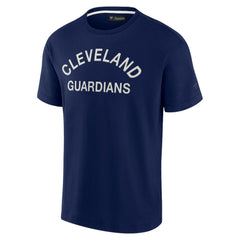 Cleveland Guardians Fanatics Unisex Elements Super Soft Short Sleeve T-Shirt - Navy T-shirts